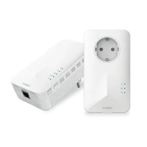 Wi-Fi Powerline Duo V2 1000 EU Blanco STRONG