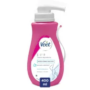 Crema Depilatoria Veet, 400 ml para Piel Suave