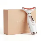 Masajeador facial con calor y terapia de luz LED