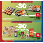 30% de descuento en bandejas de sushi y frutos secos
