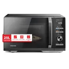 Microondas Inverter TOSHIBA 25L, 900W, Grill, Negro Elegantemente