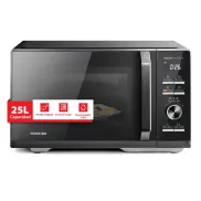 Microondas Inverter TOSHIBA 25L, 900W, Grill, Negro Elegantemente
