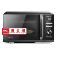 Microondas Inverter TOSHIBA 25L, 900W, Grill, Negro Elegantemente