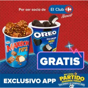 Regalo Mini Bites Oreo 14 uds o Maxibon Pops 8 unidades