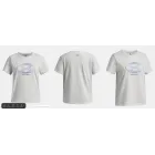 Camiseta UA Lockertag con logo infantil.
