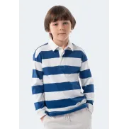 Polo TEX a Rayas para Niño (9 a 12 años, 2 colores)