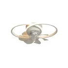 Ventilador LED blanco de techo 50X33