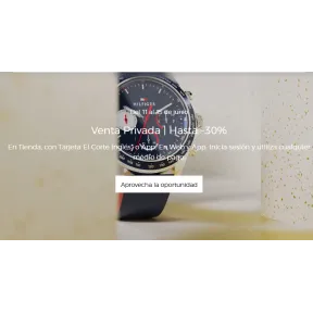 Venta privada en El Corte Inglés regresa a las 22:00