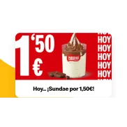 Hoy solo: Sunday x 1'50 en la app