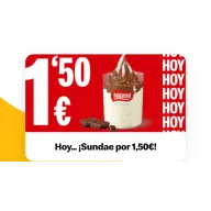 Hoy solo: Sunday x 1'50 en la app
