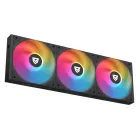 Kit de ventiladores ARGB Nfortec Stellar Trifan 120mm negros
