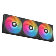Kit de ventiladores ARGB Nfortec Stellar Trifan 120mm negros