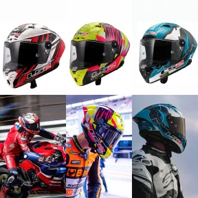 Casco LS2 Thunder GP Aero Aldeguer, Perolari, Huertas