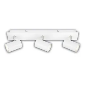 Focos de Techo LED Orientables Briloner (3 Luces, Blanco)