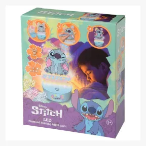 Luz Nocturna LED Stitch - Lienzo Diamond Painting de Disney