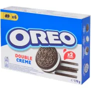 Oreo Doble Crema 6 envases x 2 galletas (170 gr)