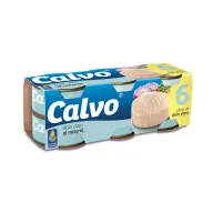 Atún claro Calvo al Natural 6 x 56 gr. Precio final 3.03€