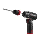 Set básico de atornilladora taladradora recargable 12 V