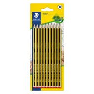 Lápices de Madera Negra Staedtler Noris 120, 10 Unidades