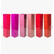 Set Profesional de 6 Pintalabios Hidratantes en Tonos Nude y Rosa