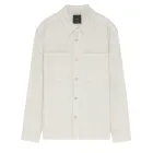 Sobrecamisa vaquera blanca 100% algodón de LEFTIES (XS-XL)