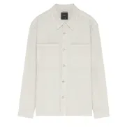 Sobrecamisa vaquera blanca 100% algodón de LEFTIES (XS-XL)