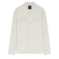 Sobrecamisa vaquera blanca 100% algodón de LEFTIES (XS-XL)