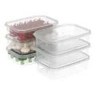 Set de 6 Recipientes para Congelación y Conservación de Alimentos