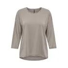 Top Jrs Mujer ONLY Onlhannah 34 – Gris, Talla L y XL