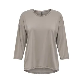 Top Jrs Mujer ONLY Onlhannah 34 – Gris, Talla L y XL