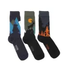 Calcetines de Animales del Bosque - Caja de 3 pares talla 40-45