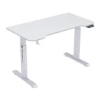 Mesa Gaming Blanca Newskill Belenor PRO con Altura Ajustable
