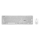 Foro K210 W teclado mecánico inalámbrico blanco con ratón