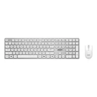 Foro K210 W teclado mecánico inalámbrico blanco con ratón