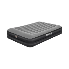 Cama Doble Hinchable Bestway Queen con Bomba Eléctrica
