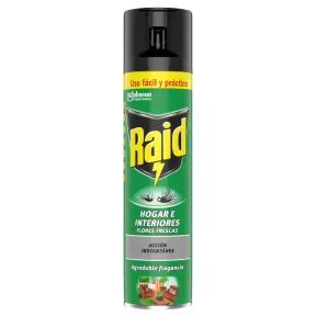 Insecticida Raid Spray para Hogar e Interiores, 400ml