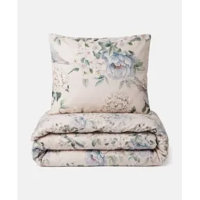 Juego de 3 piezas de cama con diseño floral