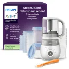 Robot de Cocina Infantil Philips Avent 4 en 1 con Vasos
