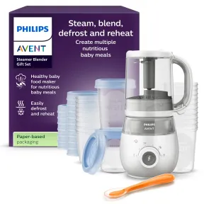 Robot de Cocina Infantil Philips Avent 4 en 1 con Vasos