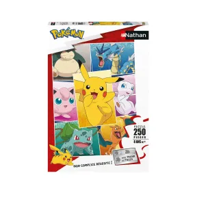 Puzle de Pokémon Nathan para Niños, 250 Piezas, 8 Años+
