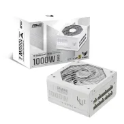 Fuente Asus TUF Gaming 1000W, 80 Plus Gold, Modular, Blanca