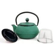 Tetera verde de hierro colado 0.34 litros