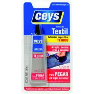 Adhesivo Textil Ceys - Pegamento Específico para Tejidos