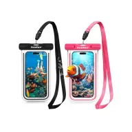 Pack de 2 fundas acuáticas ivolver para móvil certificadas