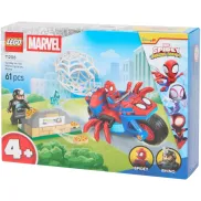 Spidey en su moto de LEGO Marvel