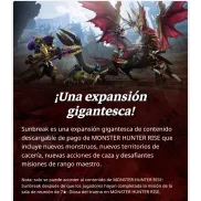 Sunbreak: Monster Hunter Rise para Nintendo Switch