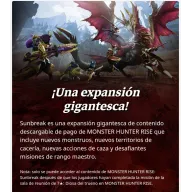 Sunbreak: Monster Hunter Rise para Nintendo Switch