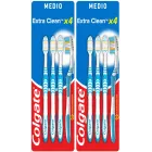 Cepillo Extra Clean Colgate medio para dientes posteriores