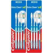 Cepillo Extra Clean Colgate medio para dientes posteriores
