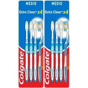 Cepillo Extra Clean Colgate medio para dientes posteriores